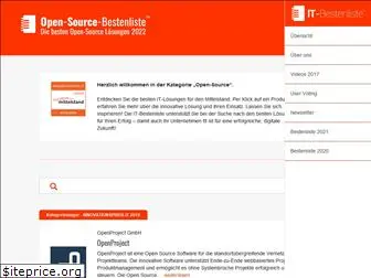 open-source-bestenliste.de