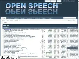 open-speech.com