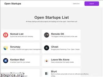 open-startups.xyz