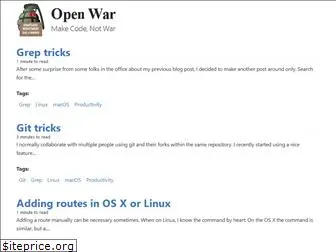 open-war.com