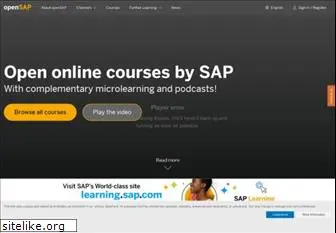 open.sap.com