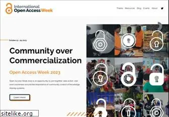 openaccessweek.org