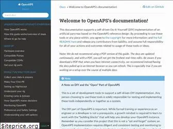 openaps.readthedocs.io