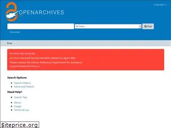 openarchivescy.com