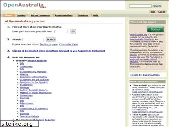 openaustralia.org