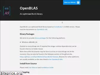 openblas.net