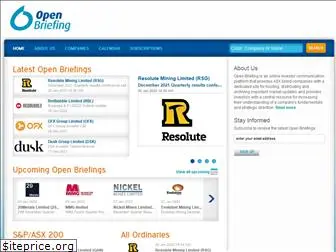 openbriefing.com.au