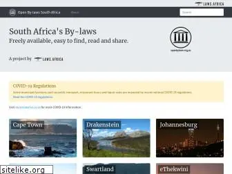 openbylaws.org.za