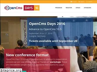 opencms-days.org