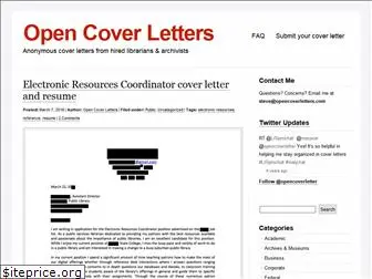 opencoverletters.com