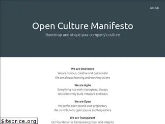 openculturemanifesto.org