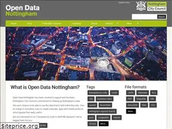 opendatanottingham.org.uk