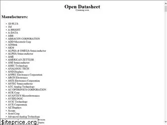 opendatasheet.com