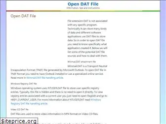 opendatfile.com