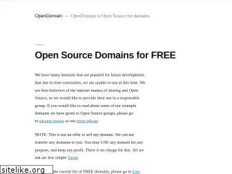 opendomain.org