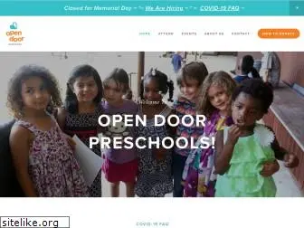 opendoorpreschool.org