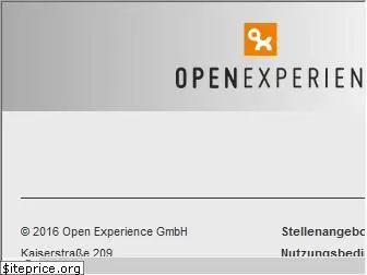 openexperience.de