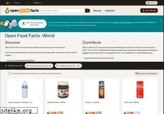 openfoodfacts.org