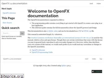 openfx.readthedocs.io