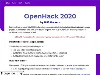 openhack.nushackers.org