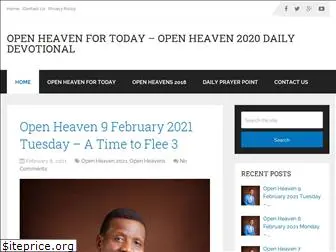 openheavenfortoday.com