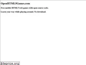 openhtml5games.com