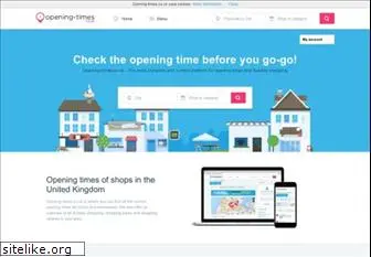 opening-times.co.uk