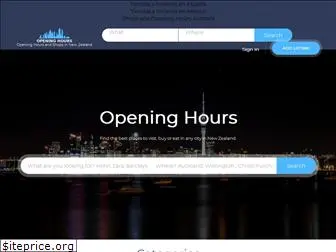 openinghours-nearme.co.nz