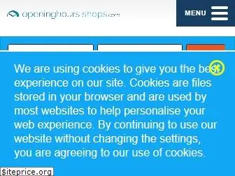 openinghours-shops.com