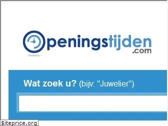 openingstijden.com