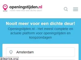 openingstijden.nl