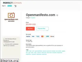 openmanifesto.com
