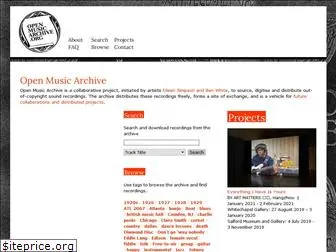 openmusicarchive.org