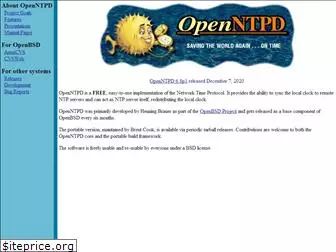 openntpd.org