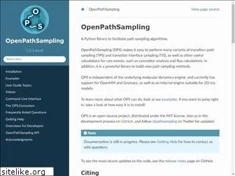 openpathsampling.org