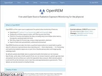 openrem.org