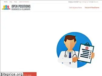 openresidencypositions.com