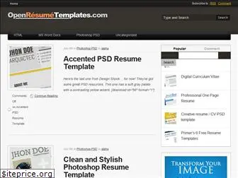 openresumetemplates.com