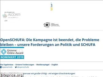 openschufa.de