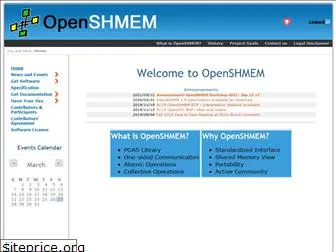 openshmem.org