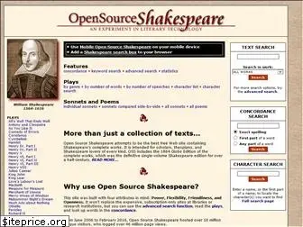 opensourceshakespeare.org