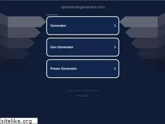 openterraingenerator.com