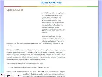 openxapkfile.net