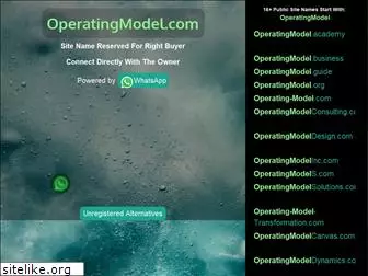 operatingmodel.com