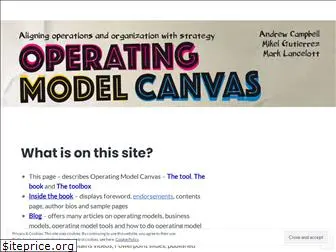 operatingmodelcanvas.com