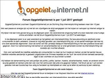 opgeletopinternet.nl