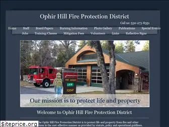 ophirhillfire.org