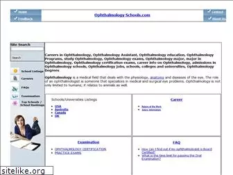 www.ophthalmologyschools.com