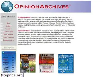 opinionarchives.com
