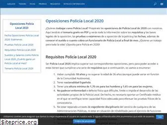 oposicionespolicialocal2020.com